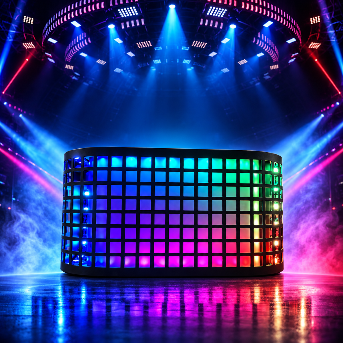 KTVLIGHTS RGB LED Matrix Backdrop Light, DMX & Art-Net-X29