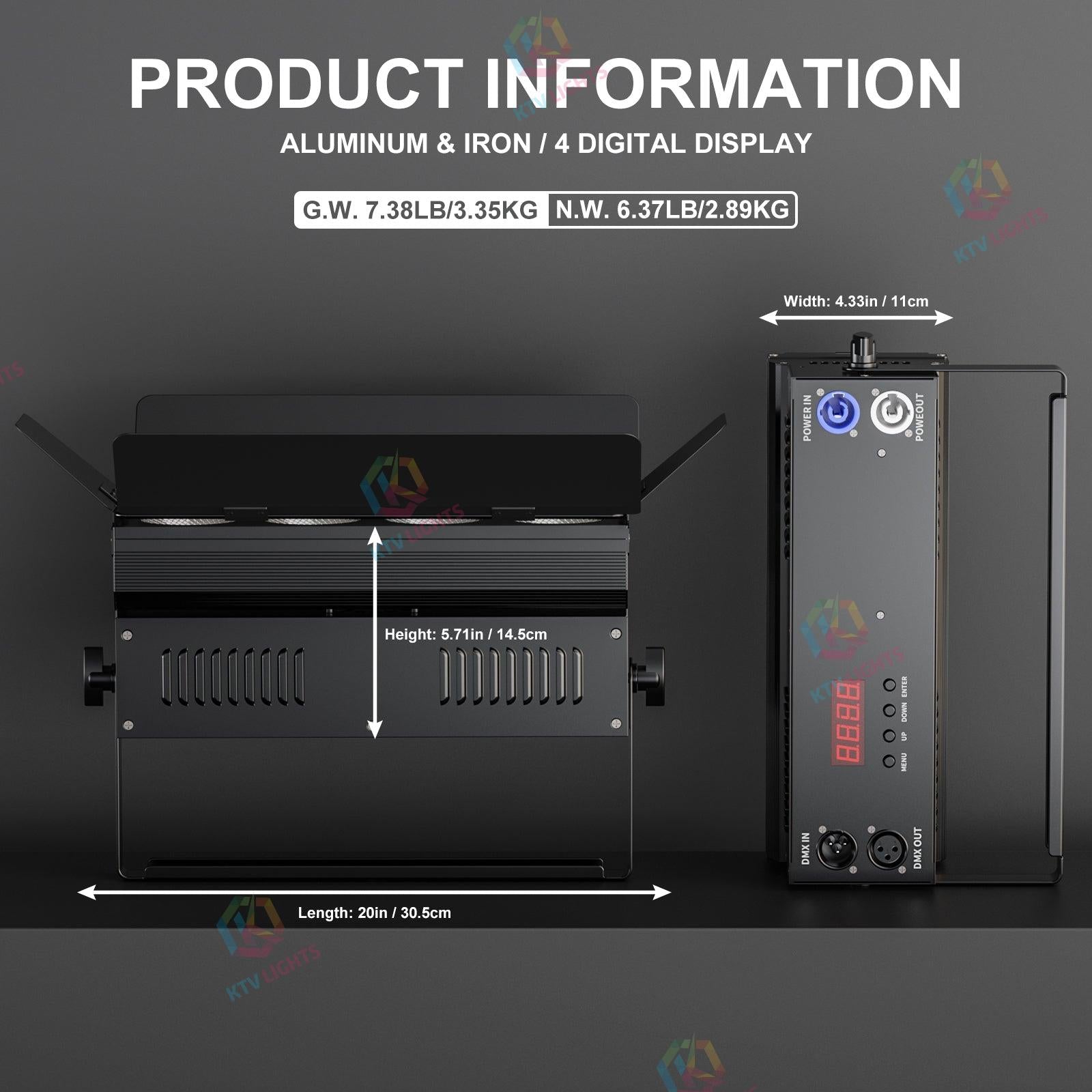 200W COB LED Par Light-P50