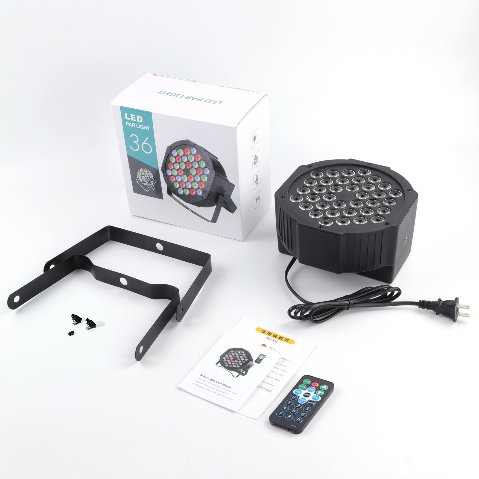 72W LED RGB Par Light DMX Stage Light - P55