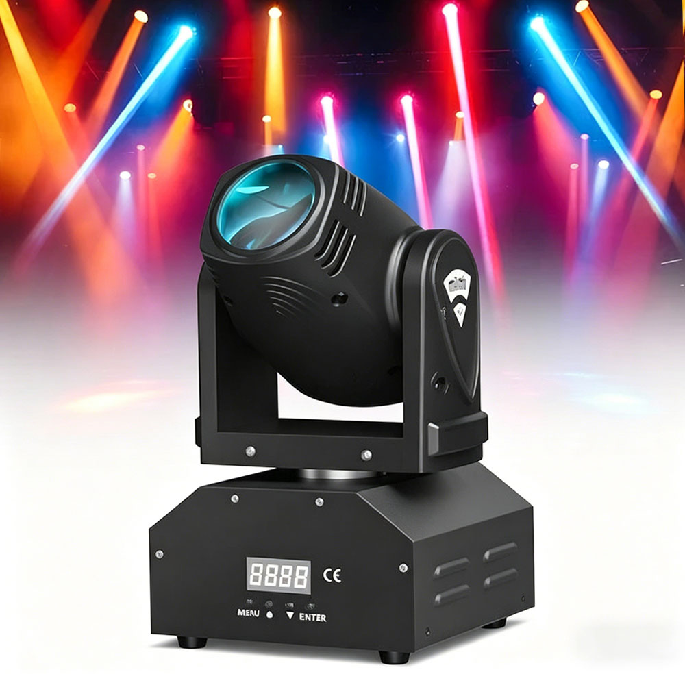 Mini RGBW 4-in-1 LED Beam Moving Head Light-E20