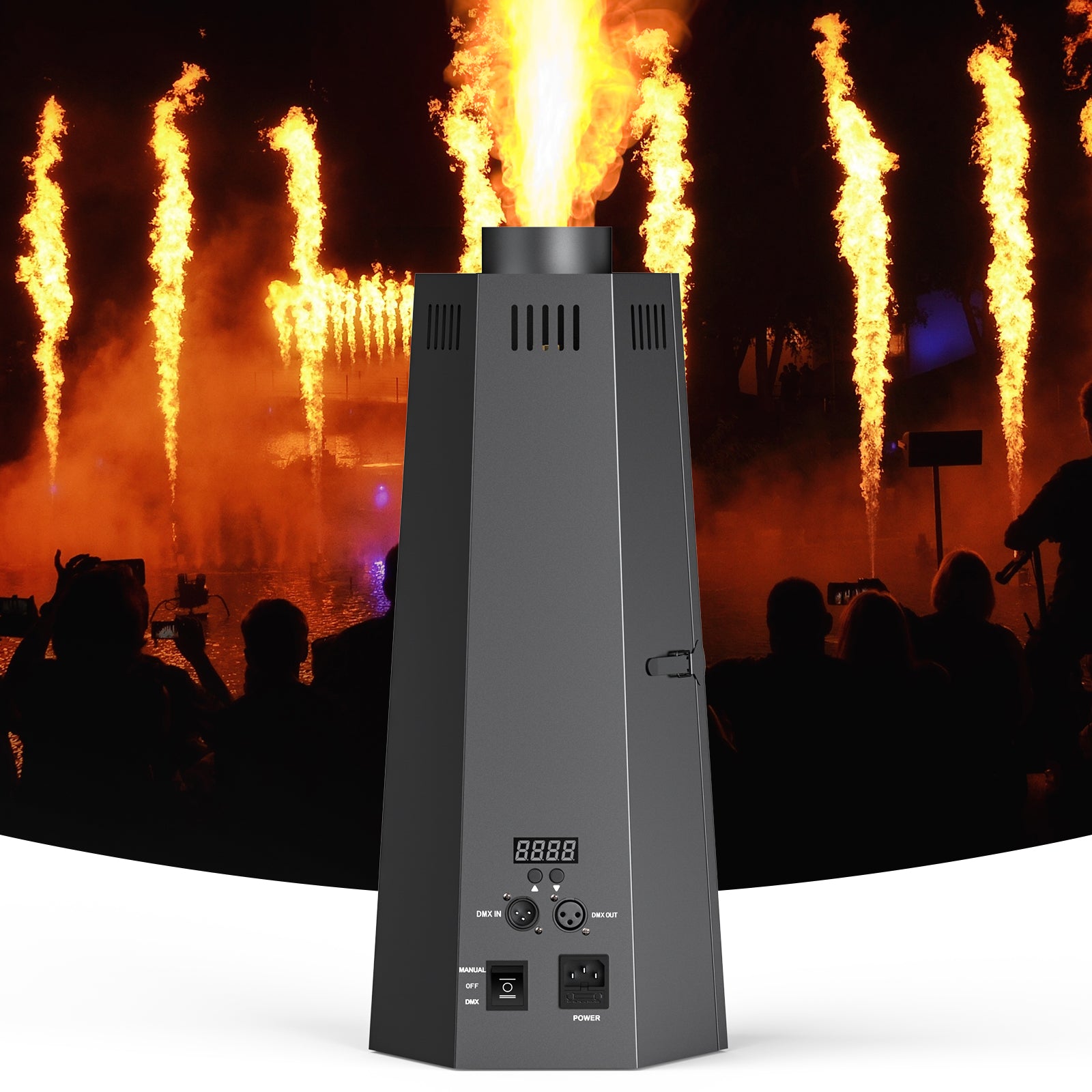 80W Dmx flame-throwing machine-H4