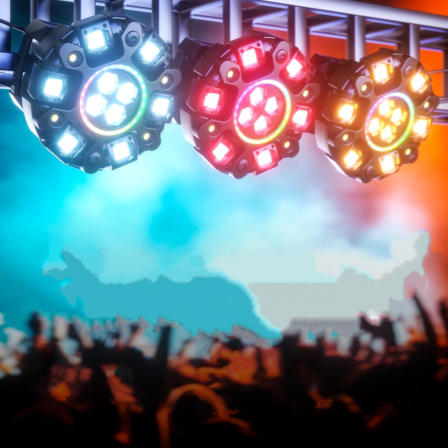 New 180W RGBW Moving Head Light-E53