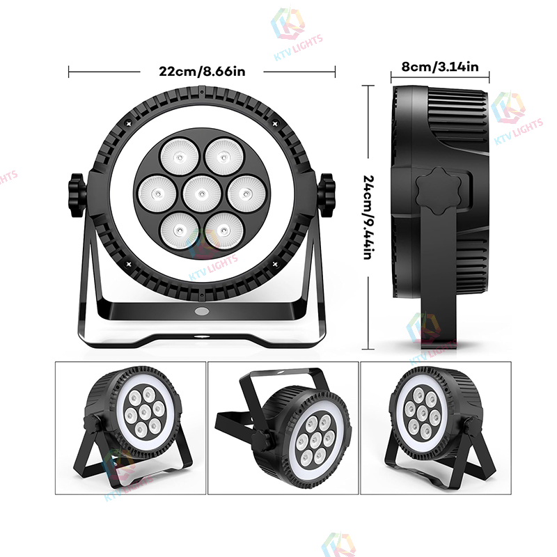 4In1 RGBW LED Dyed Parking Light-P19