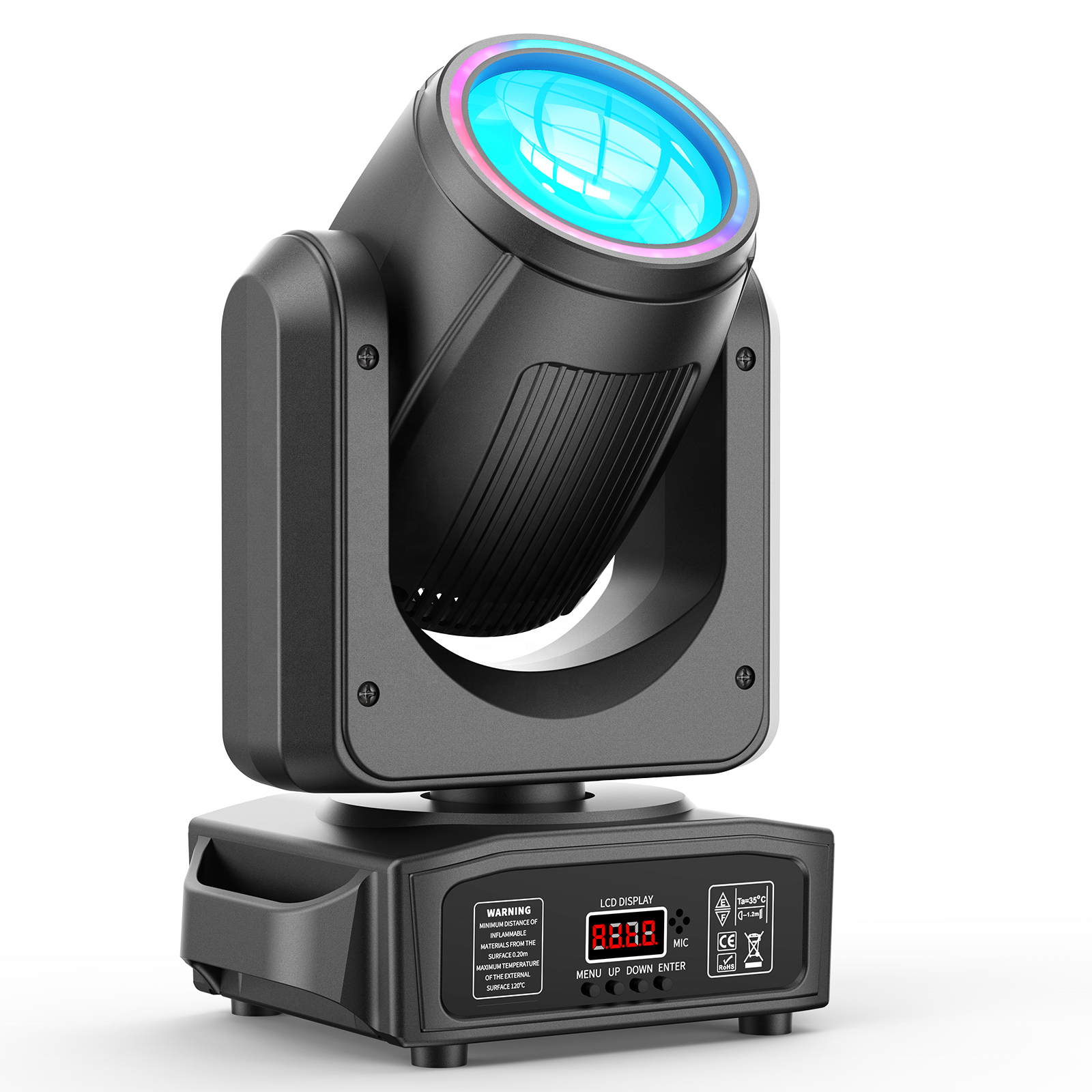 150W White RGB Halo LED Moving Head Light-E59