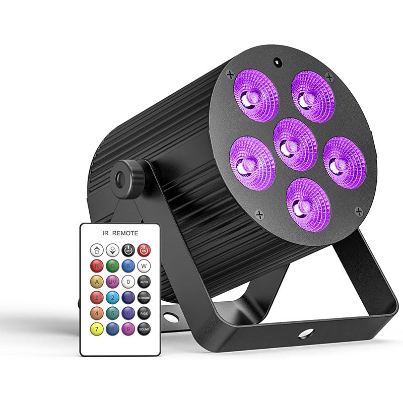 60W LED RGBWA+UV Rechargeable Stage Light-P61