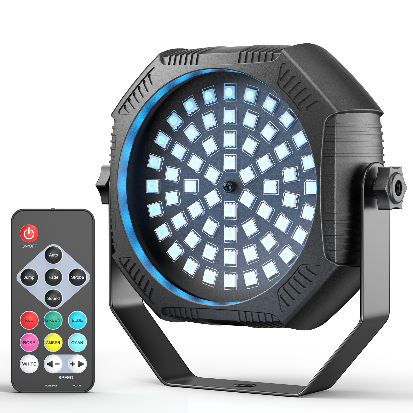 Mini 60W RGB LED Rechargeable Strobe Par Light-P33