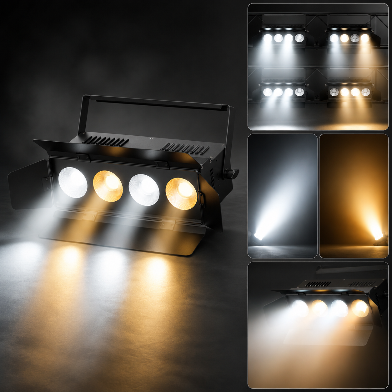 KTVLIGHTS 200W COB LED Stage PAR Light-P50
