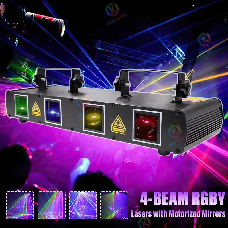 Four-hole full-color line scanning laser light-B18