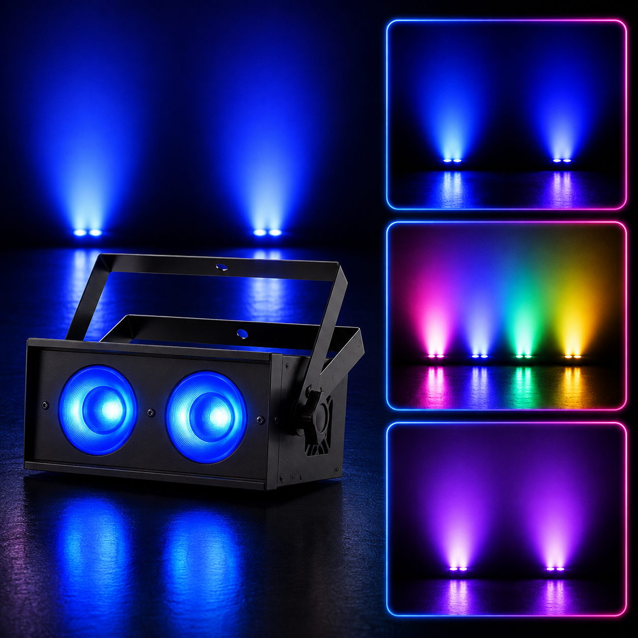 KTVLIGHTS 100W RGBW LED Stage Light-P34