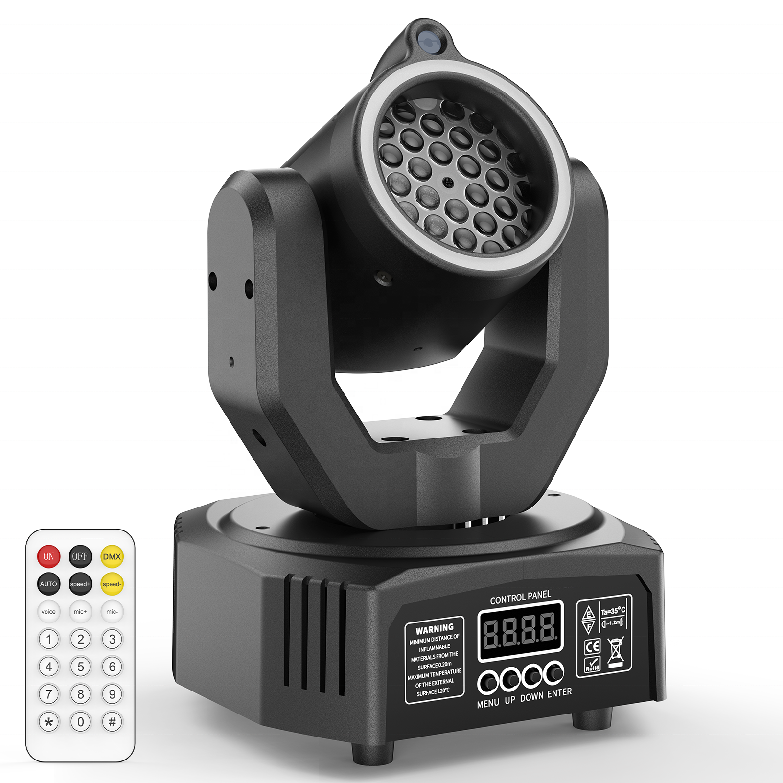 Mini 30W Spot Beam Pattern Moving Head Light-E40