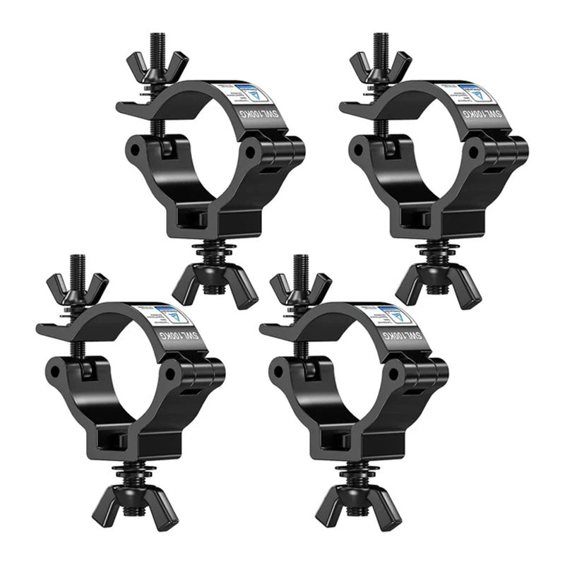 [4 Pack] Stage Lighting Clamps, TUV 2 Inch Truss Lighting Clamps-D7