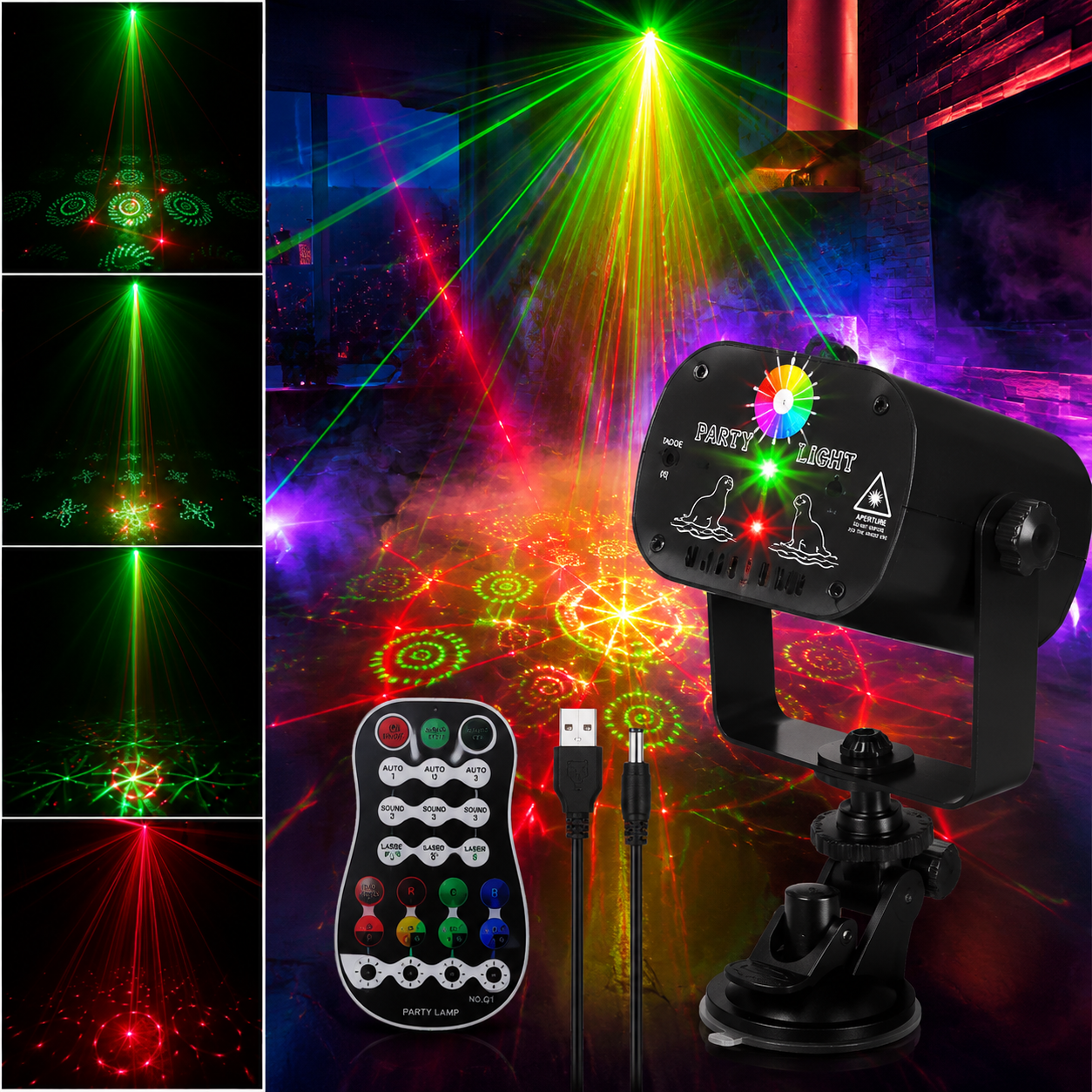 KTVLIGHTS USB Party Disco Light-C22