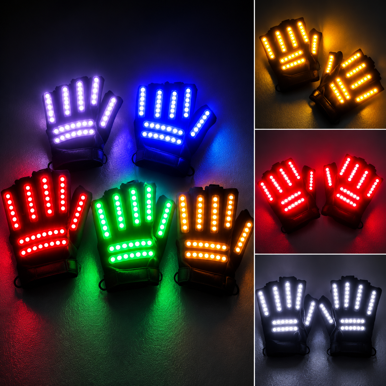 LED gloves-M7