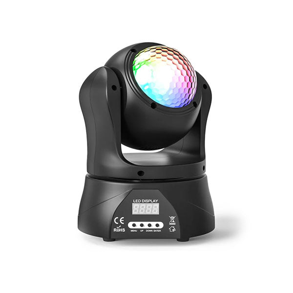 30W Double Sided Disco Ball Party Moving Head Light-E34