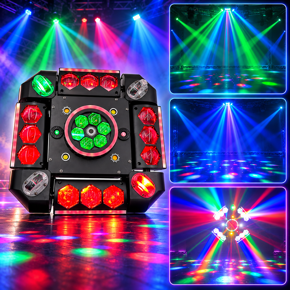 KTVLIGHTS 150W Bee Eye Laser Stage Effect Light-E119