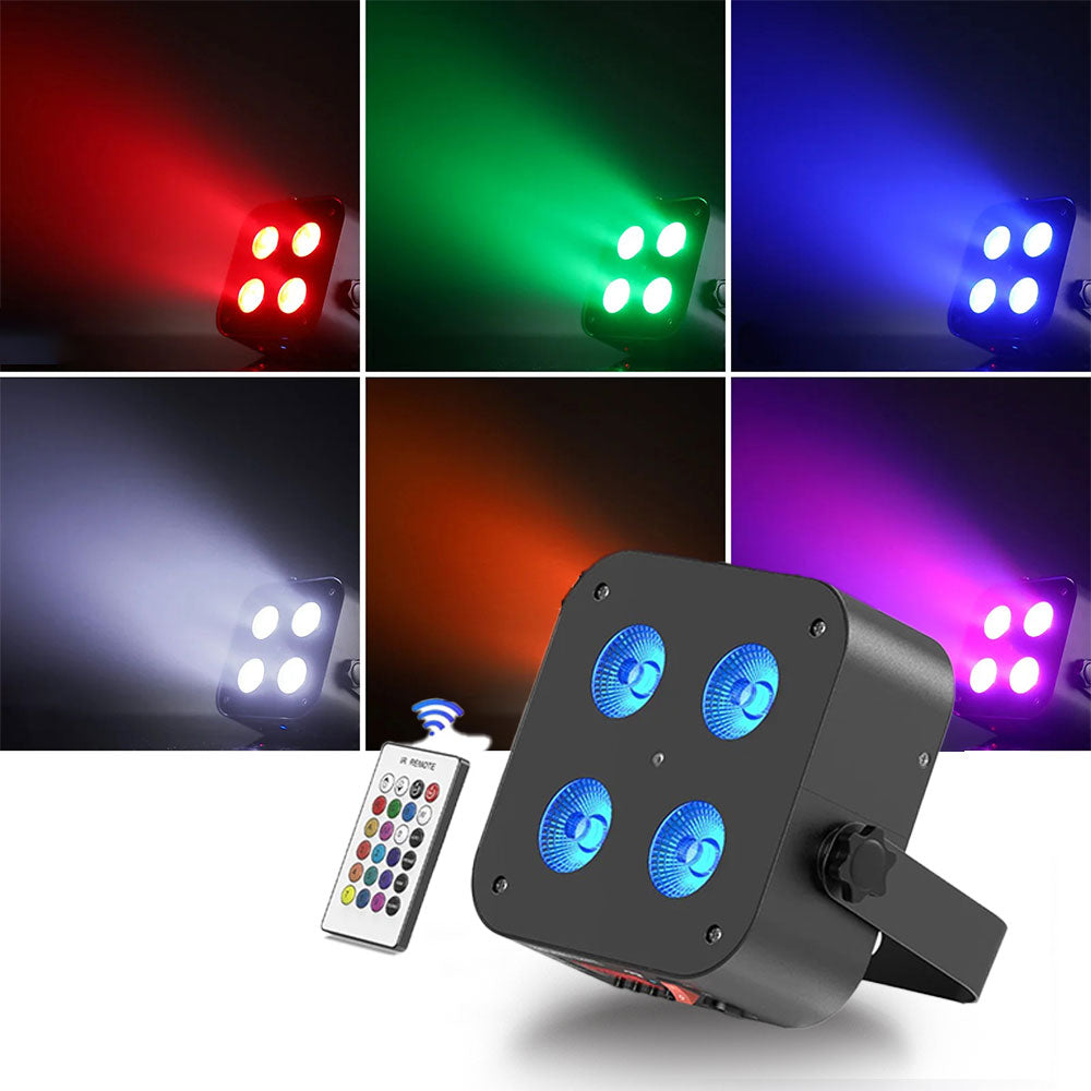 72W RGBWA UV APP Rechargeable PAR Lamp - P13