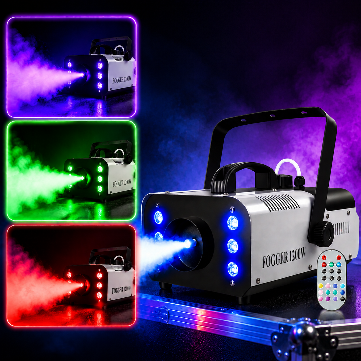 KTVLIGHTS 1200W LED fog machine-Y1