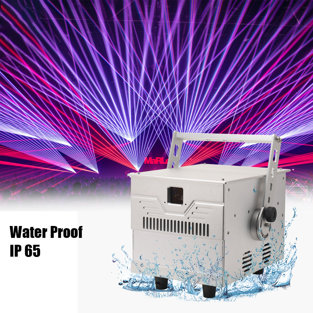 10w-20w IP65 vanntett 3D-animasjon ILDA DMX laserlys-A17
