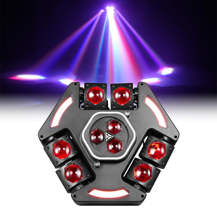 New 4-in-1 War God Moving Head Light-E56
