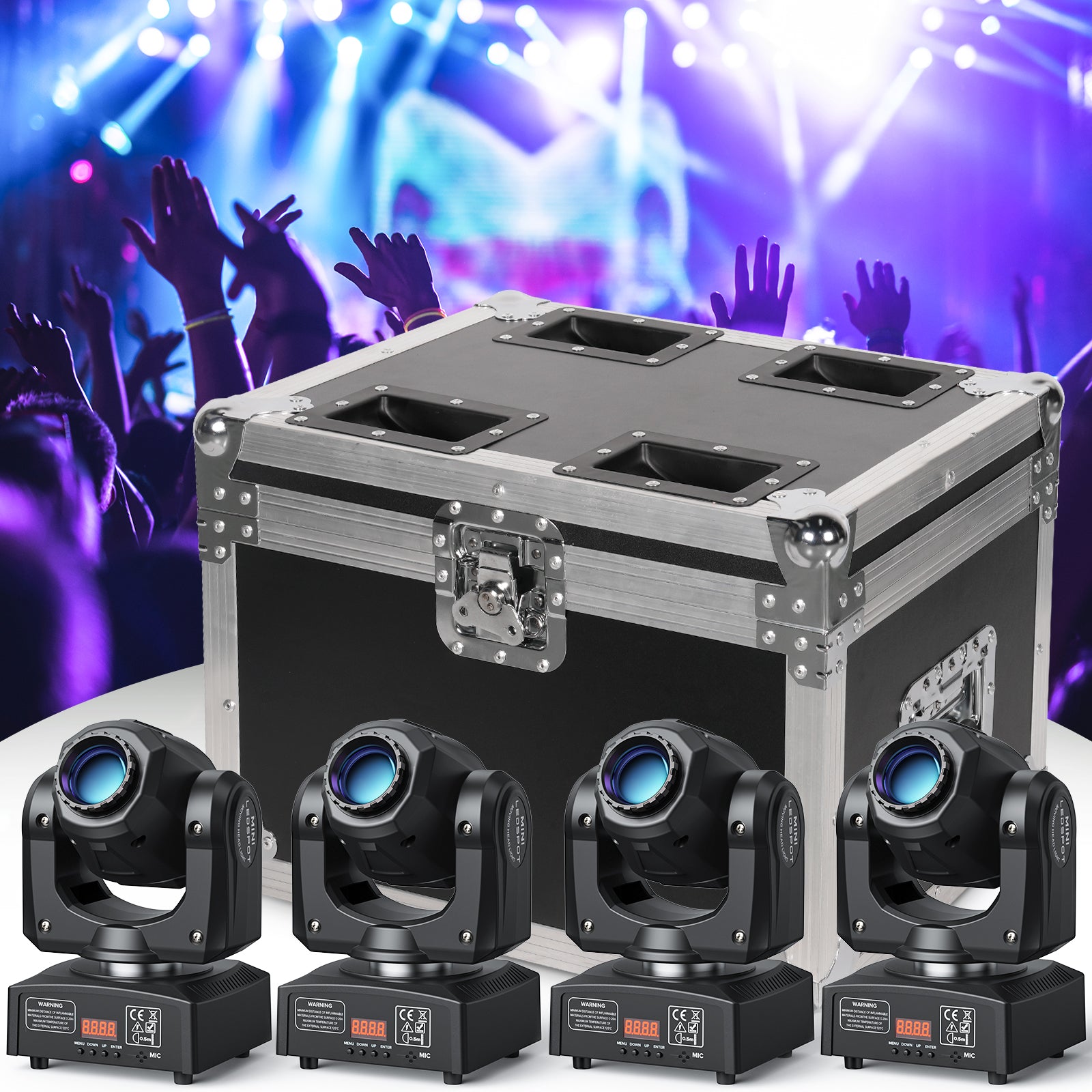 E18 Series 4-Pack Flight Case