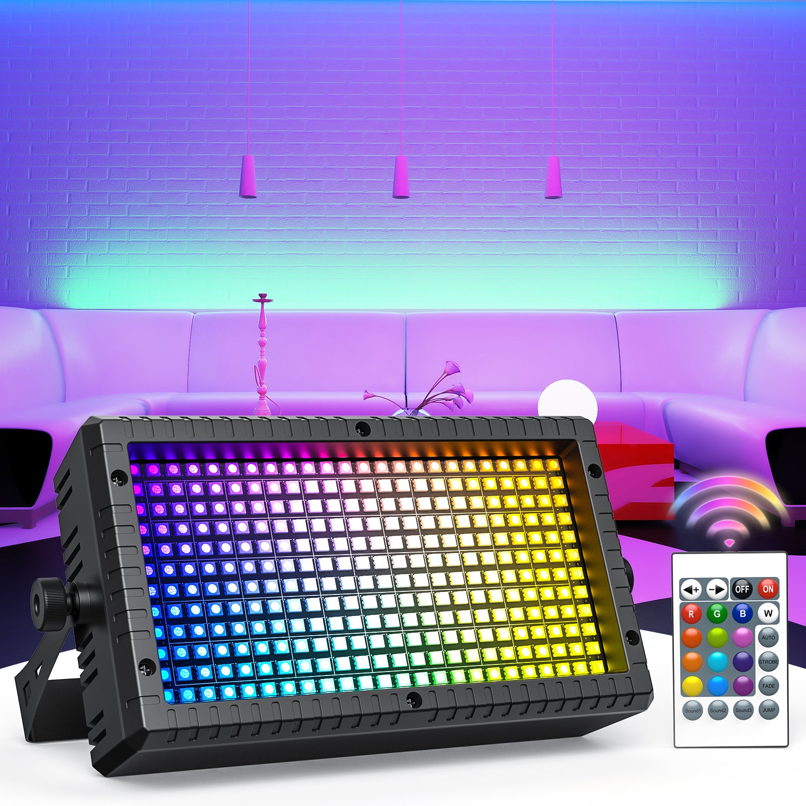 60w Mini LED Strobe RGB 3in1 Wall Washer-X21