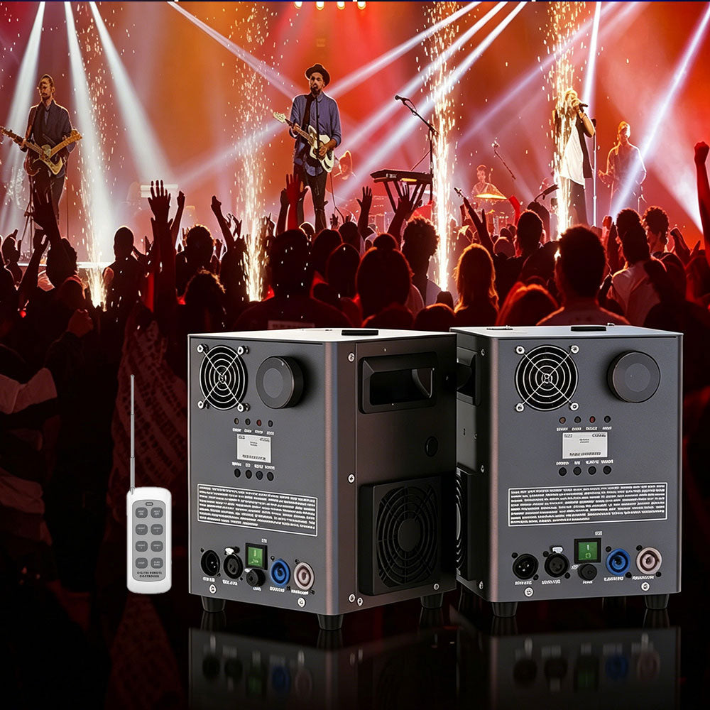 800W Fireworks fountain machine cold spark machine-H2