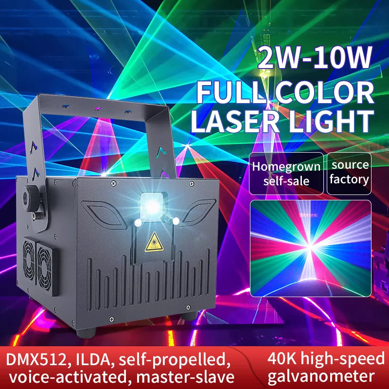 ILDA 2w-10w 3D animation laser light-A14