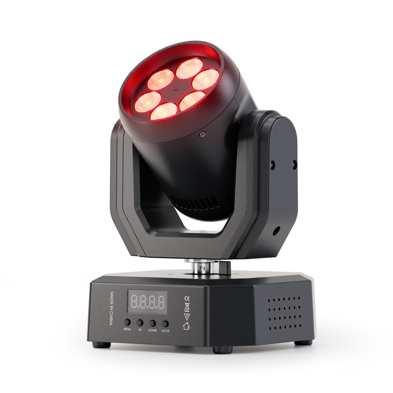 DJ Spot Beam Bar Disco DMX RGBW Mini LED Moving Head Light-E76