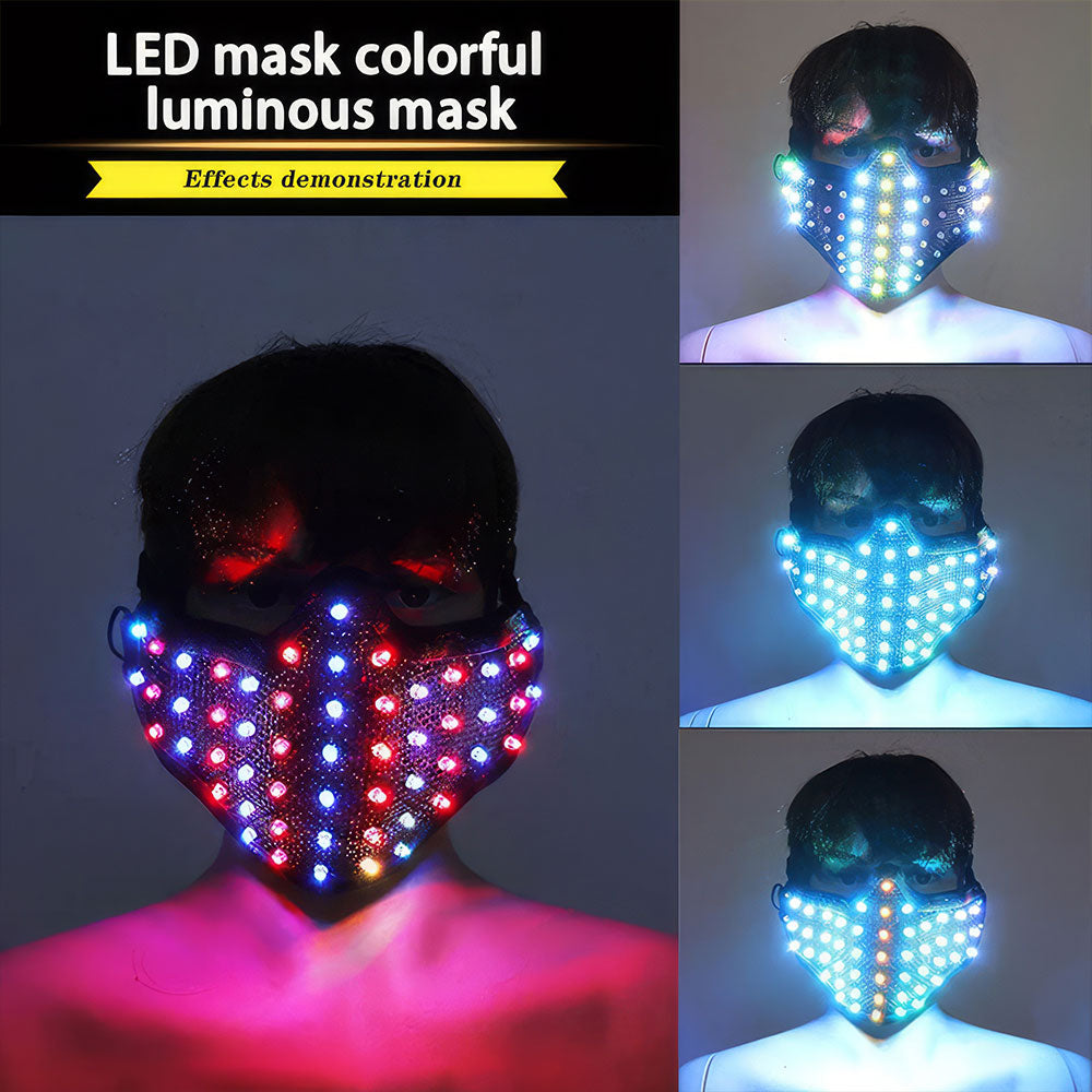 LED mask colorful luminous mask-M41