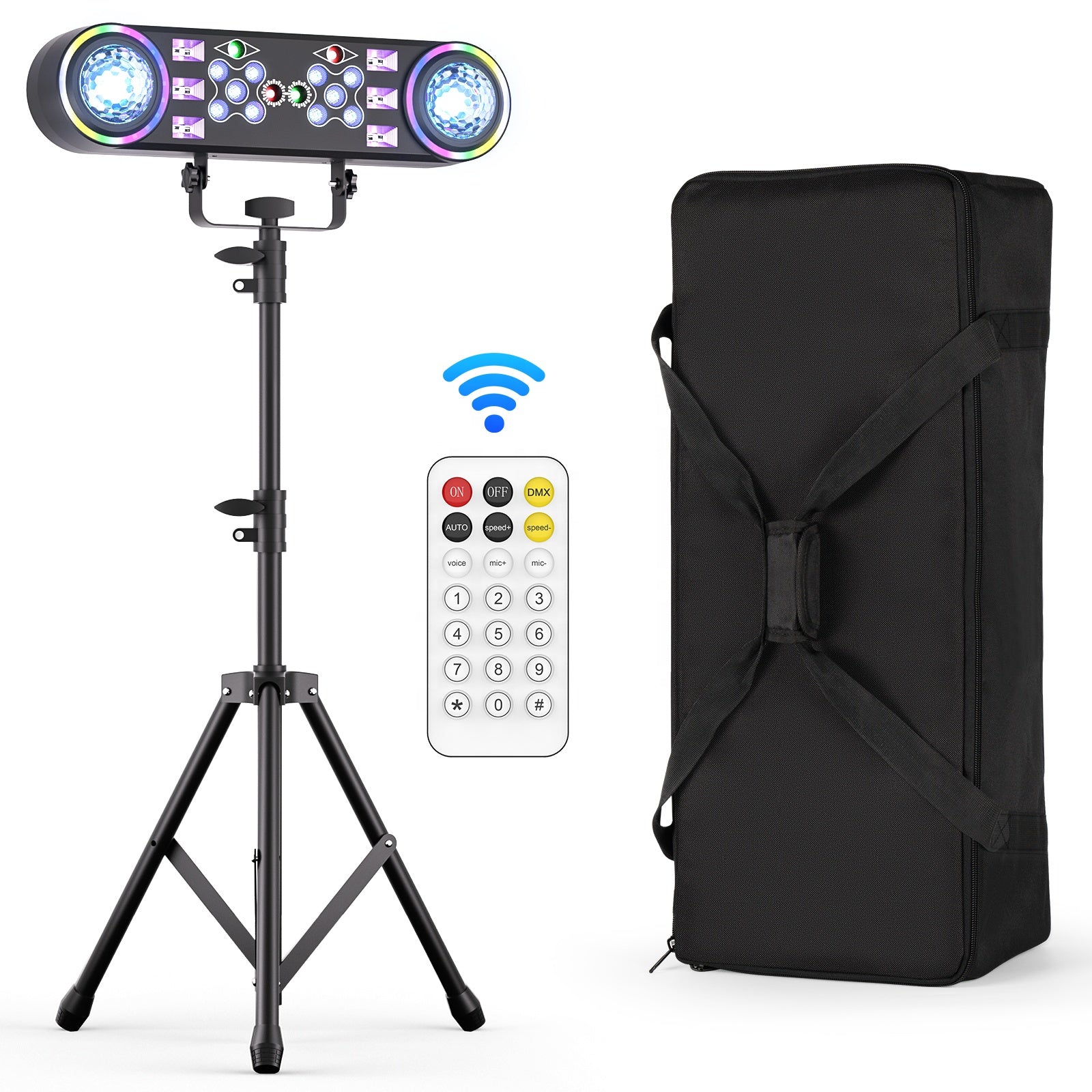 80W seven-in-one bracket effect party light-C4