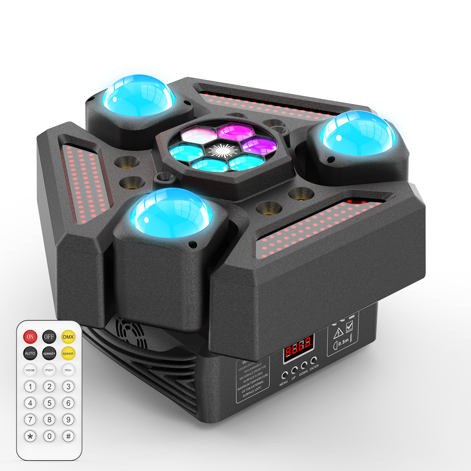 New 180W RGBW 4-in-1 Moving Head Light-E31