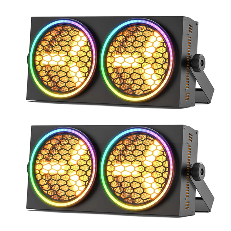 200W dual-eye vintage par light equipped with 6 COB spotlights-P51