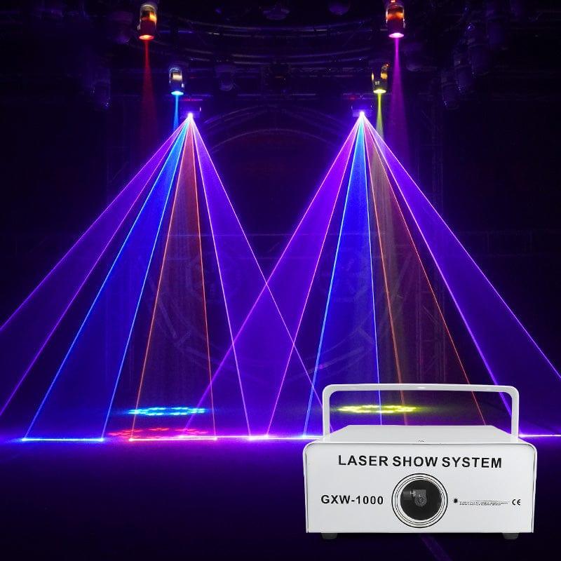New RGB Full Color Animation Scanning Laser Light - Ktvlights