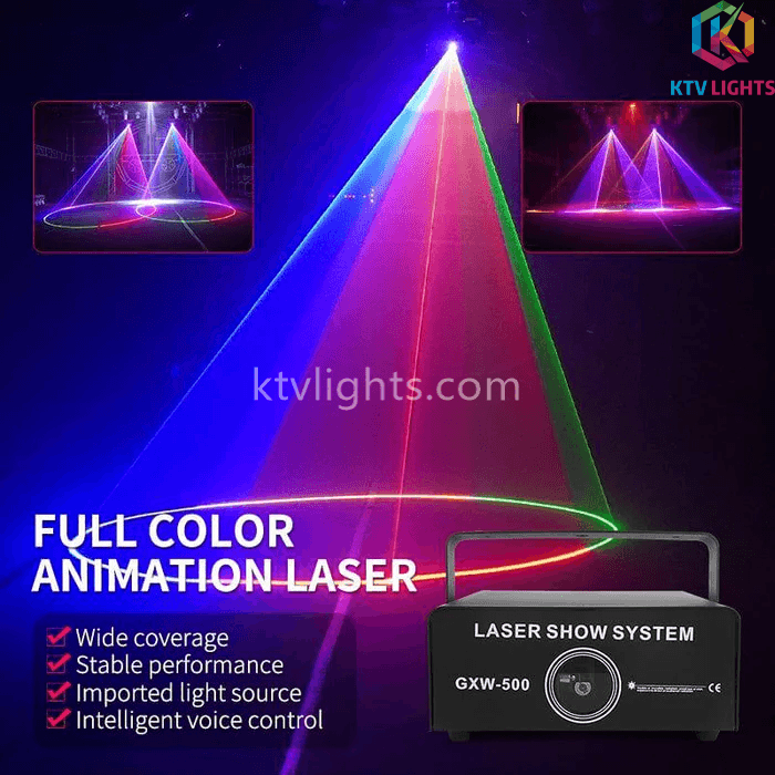1w Full color animation laser light-A4 - Ktvlights