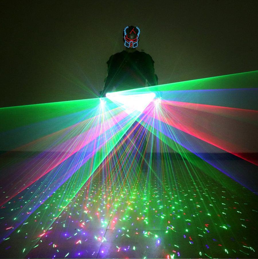 New 2 in 1 Laser Gloves - Ktvlights