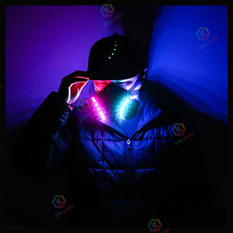LED multi-color strobe mask-M38