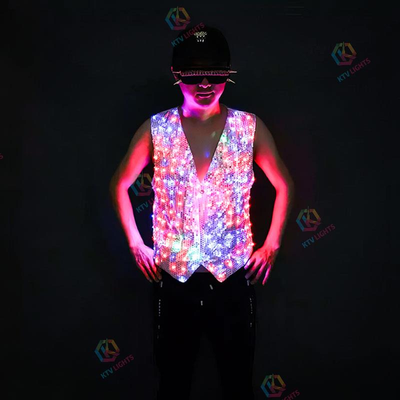Colorful LED luminous vest-M5