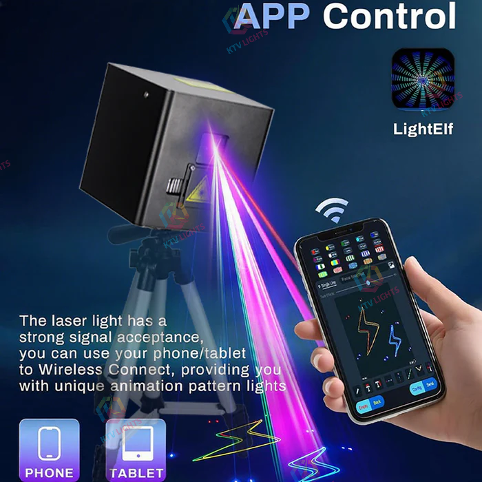 Rechargeable Bluetooth APP Laser Light-A9