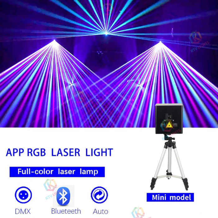 Rechargeable Bluetooth APP Laser Light-A9
