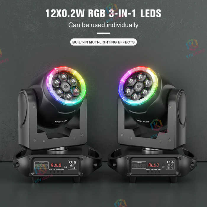 New 90W 6-bee-eye RGBW Moving Head Light - E50