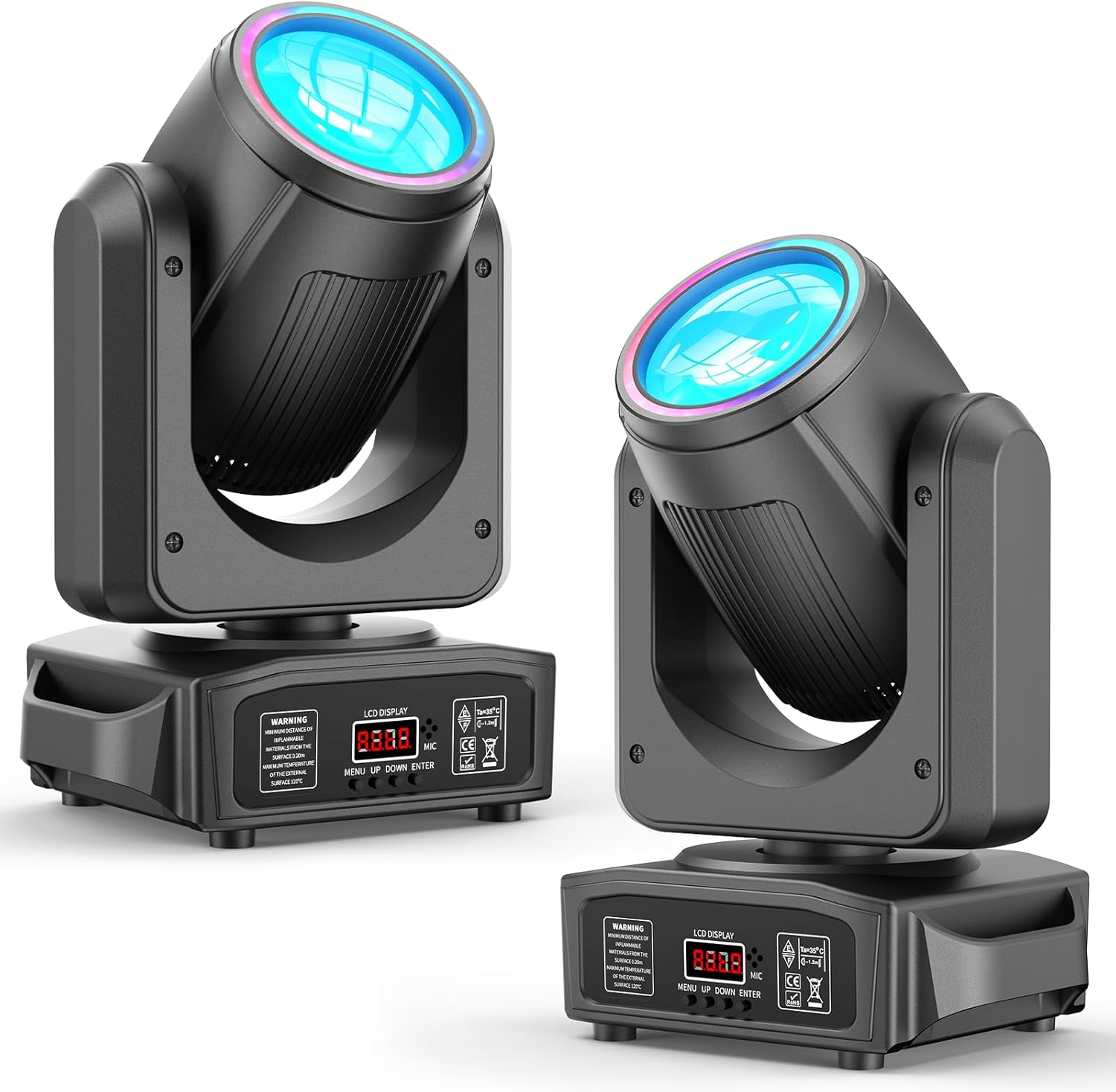 150W White RGB Halo LED Moving Head Light-E59