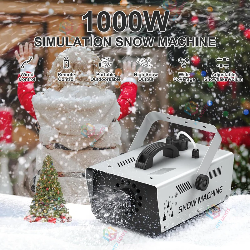 1000W Snow Machine with Remote Control-H3