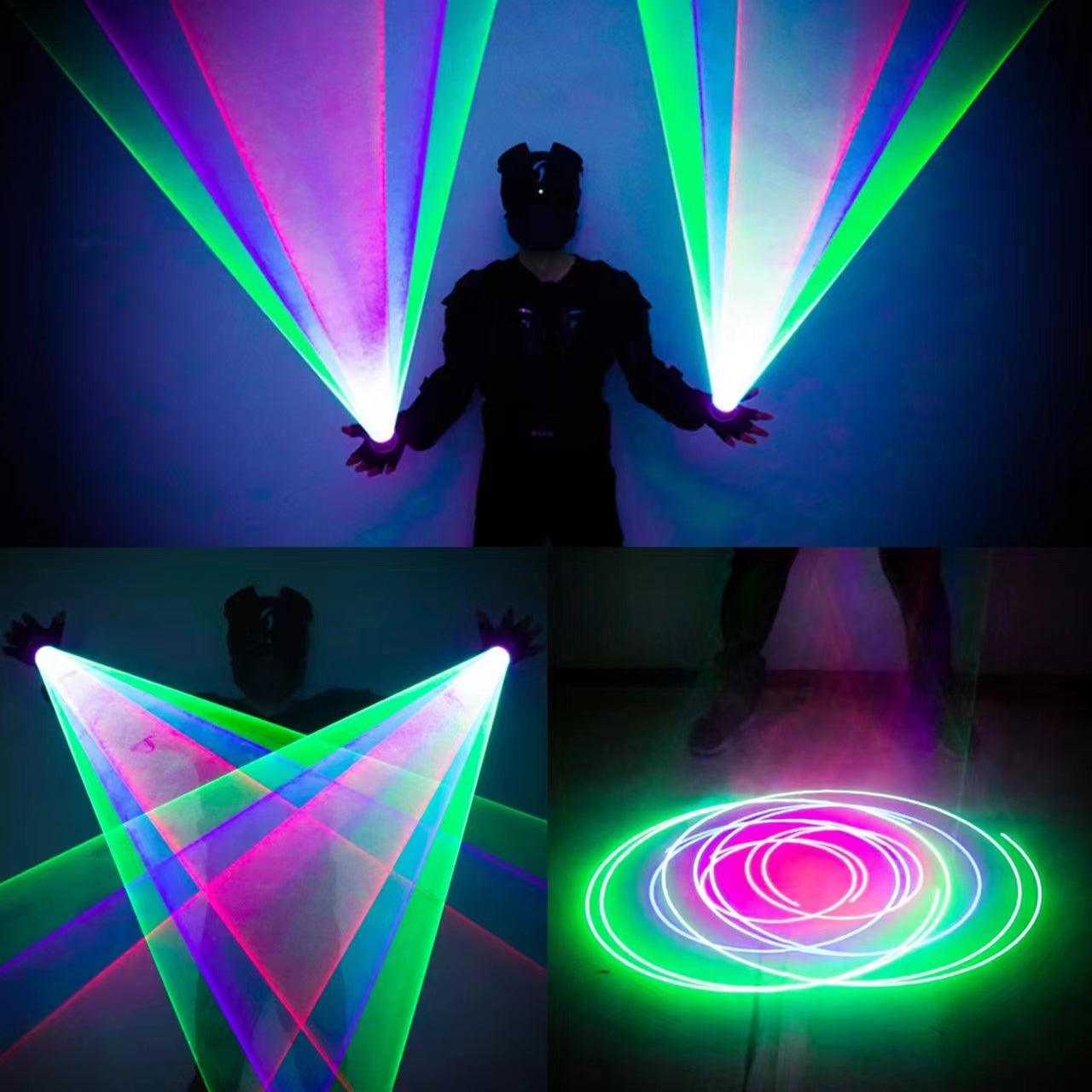 Party-Laser-Handschuh-Set