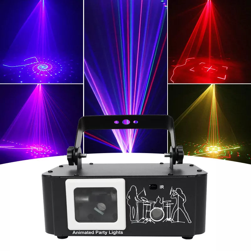 Single hole RGB line scanning laser light-B1