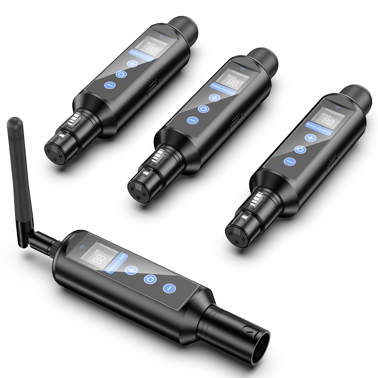 Wireless DMX512 Transmitter Receiver Kit for Stage Lighting-D10