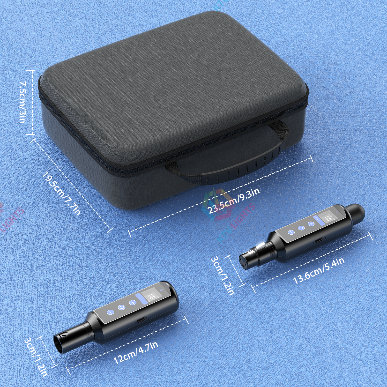 Wireless DMX512 Transmitter Receiver Kit for Stage Lighting-D10