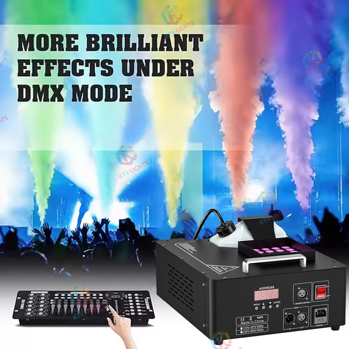 24 LED DMX512 3-in-1 full-color lamp beads smoke-Y12