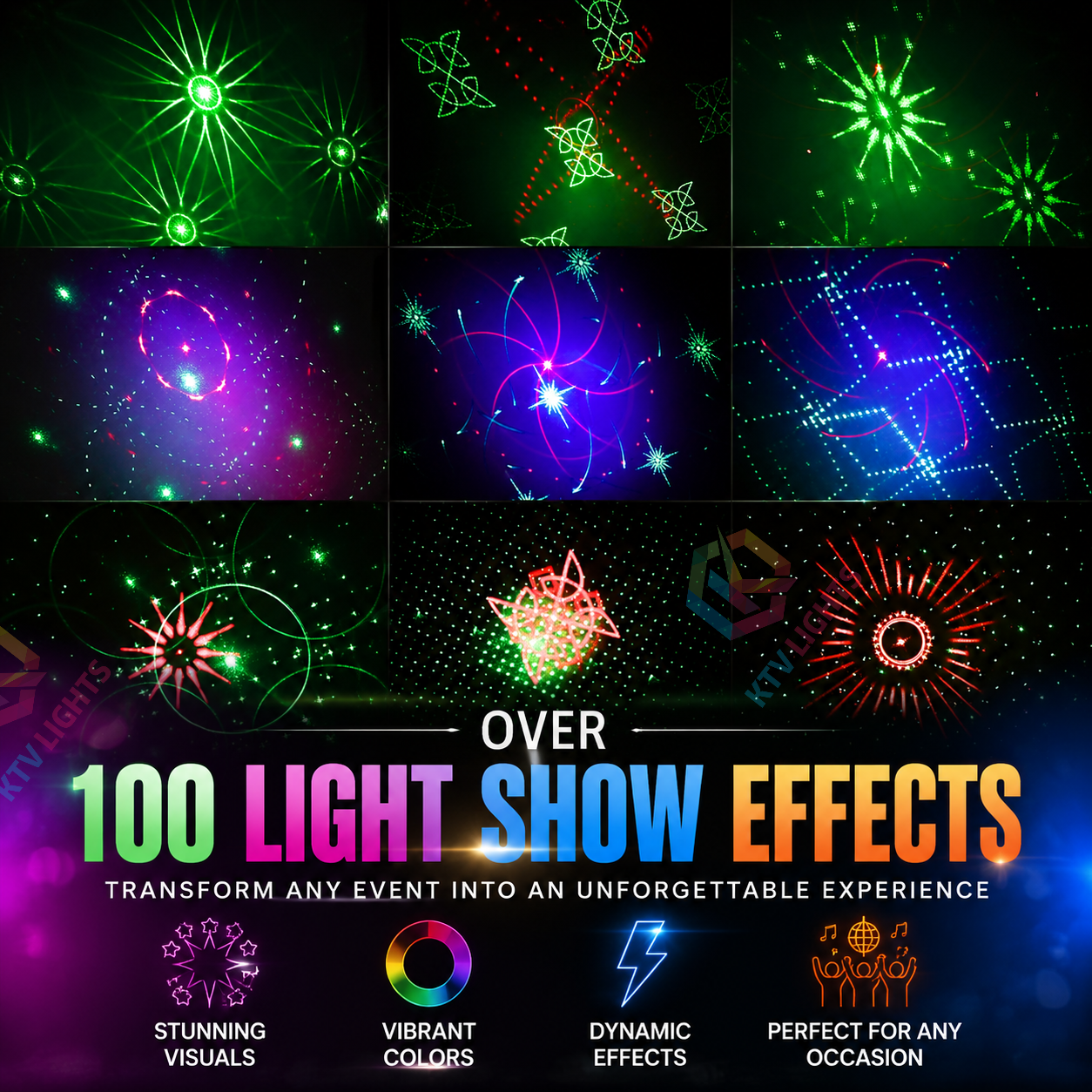 KTVLIGHTS USB Party Disco Light-C22