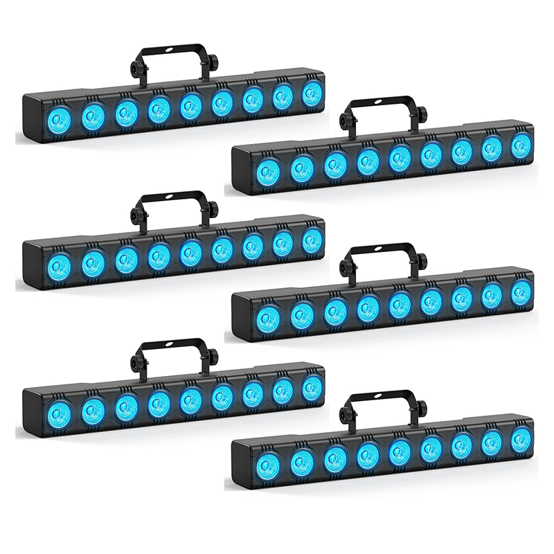 36W 9 LEDs RGBW 4-in-1 Wall Washer-X9