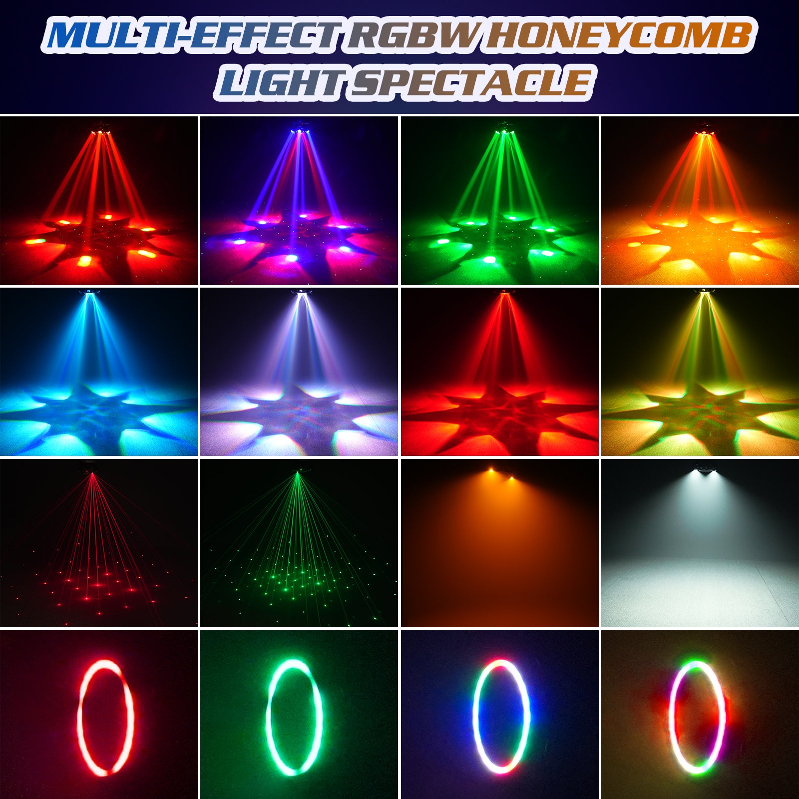 New 180W RGBW Moving Head Light-E53